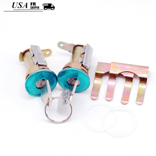 2pcs door lock cylinder with - door,